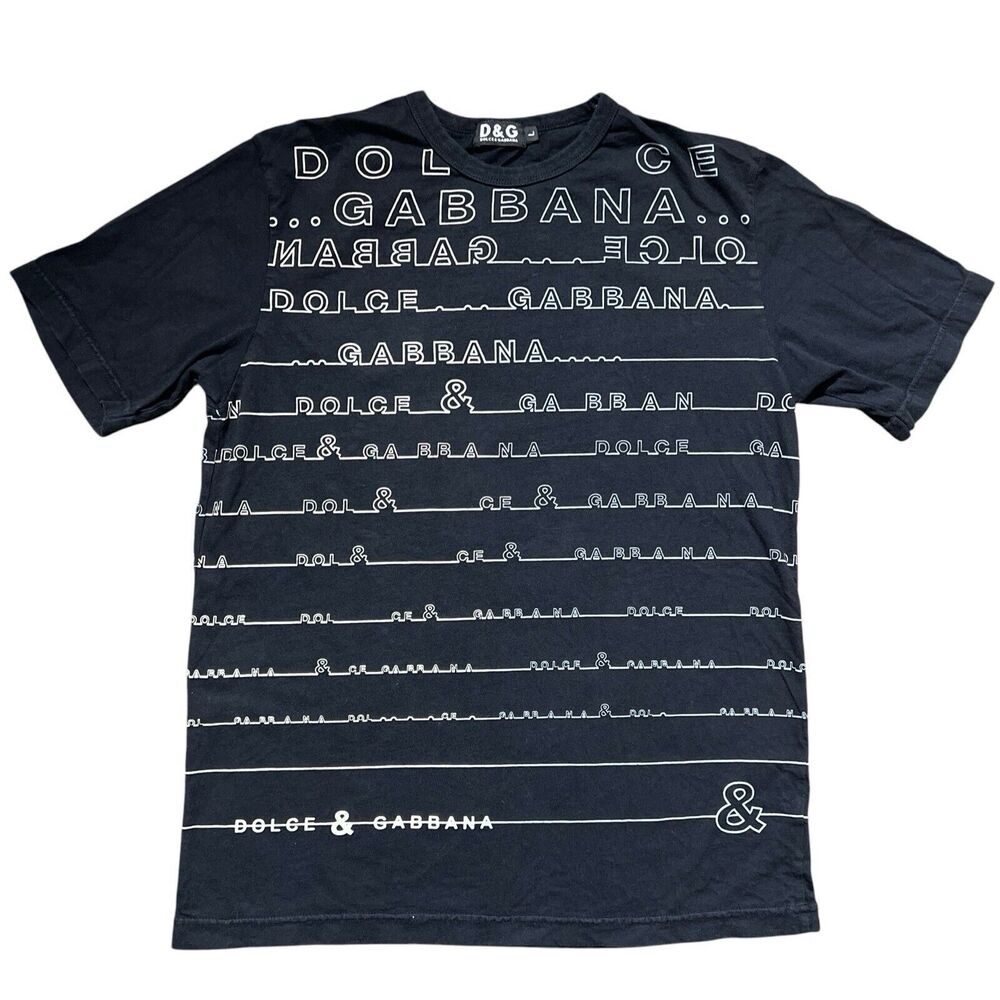 Dolce & Gabbana Black Short Sleeve Tee
